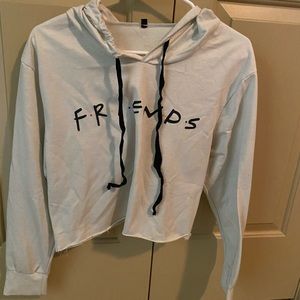 FRIENDS Crop Hoodie